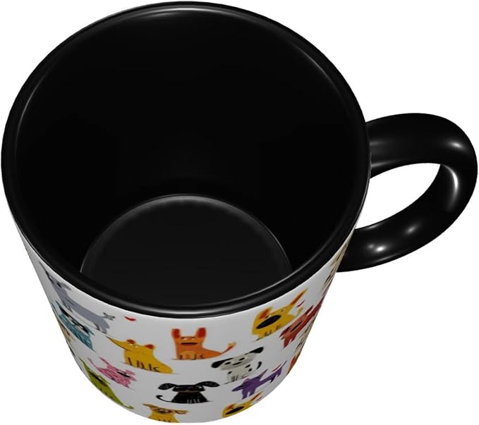 Yrebyou Dog Coffee Mug 11oz Ceramic Cup - Image 4