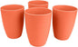 Wheat Straw Cups set of 4, Unbreakable Drinking Cup, Reusable Cups, Dishwasher by Soptalles