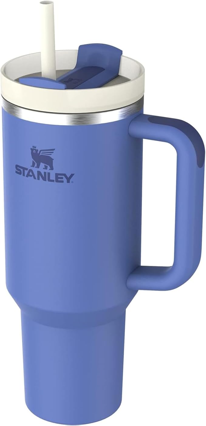 STANLEY Quencher H2.0 Flow State Tumbler, 40 oz, Iris | Handle and Straw | - Image 3