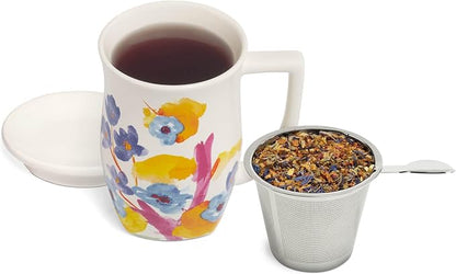 Tea Forte Ceramic Fiore Tea Cup - Image 2