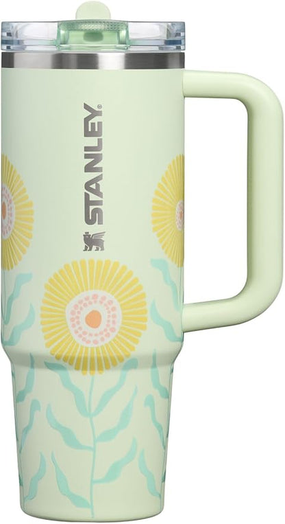 STANLEY Quencher ProTour Flipstraw Tumbler, 30 oz, Honeydew Garden | Built-In by Unknown