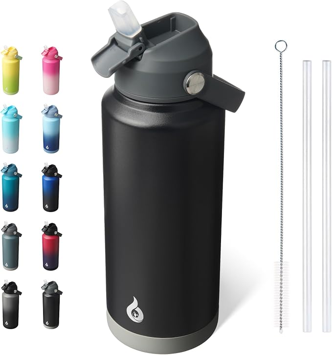 BJPKPK 32oz Insulated Water Bottle, Stainless Steel Bottle by BJPKPK
