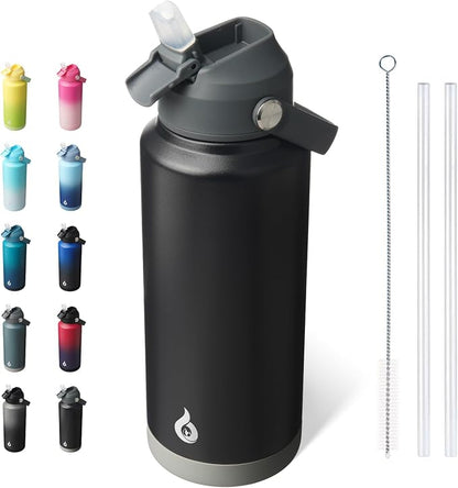 BJPKPK 32oz Insulated Water Bottle, Stainless Steel Bottle by BJPKPK