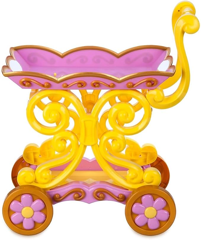 Disney Store Official Beauty and the Beast Tea Cart Set – Includes Lumiere - Image 4