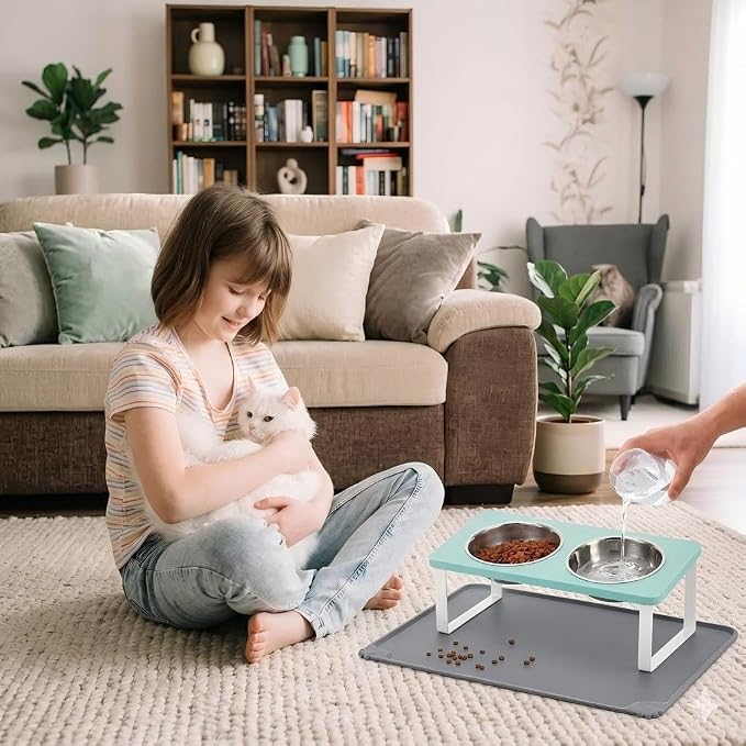 Summark Upgraded Elevated Cat Bowls - Image 6