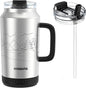 Hydraful 64 oz Tumbler with Handle and Straw by Hydraful