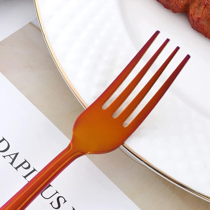 12 Pieces Dinner Fork, Stainless Steel Silverware Forks, 7.1 Inches Metal Fork - Image 6