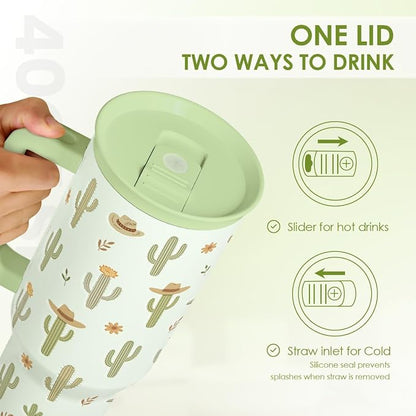 SANDJEST Cactus 40oz Tumbler - Image 4