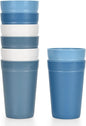 Homestockplus 16 Oz Tumbler Cups, Unbreakable Drinking Cups Microwave and by Homestockplus