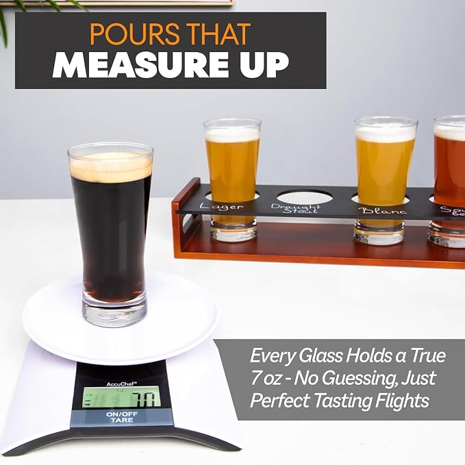 Ksestor Beer Flight Glasses Set of 4 - Image 4