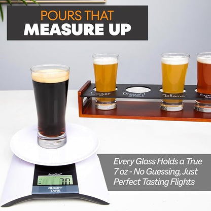 Ksestor Beer Flight Glasses Set of 4 - Image 4