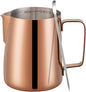 Amrules Milk Frothing Pitcher, 12 oz Milk Frother Cup by Amrules