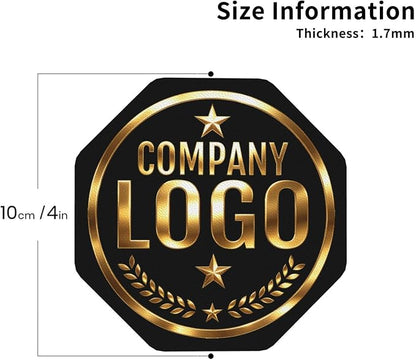 Bulk Custom Leather Coasters - Image 3