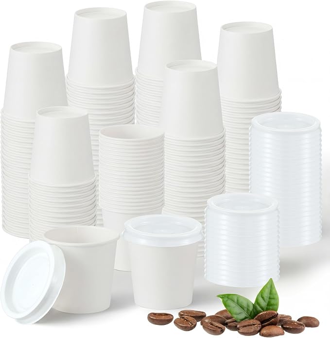 100 Sets 3 oz Disposable Espresso Cup by Unknown