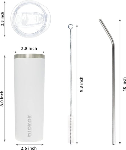 BJPKPK 20 oz Skinny Tumbler - Image 3