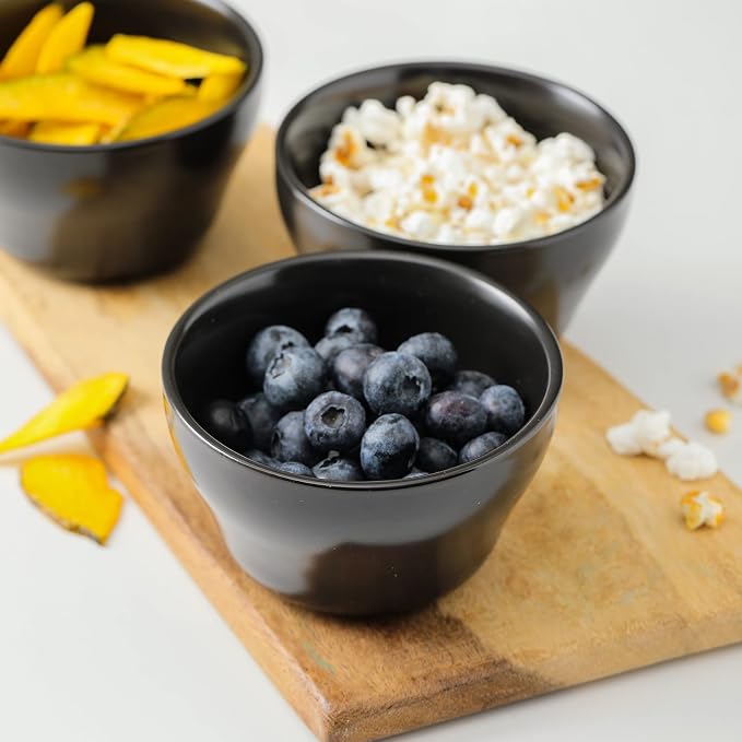 Selamica Ceramic Small Bowls Dessert Bowls 8oz Bouillon Cups - Image 4