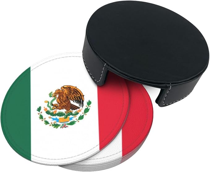 Mexican Flag Coasters for Drinks - Image 9