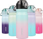 BJPKPK 18 oz Water Bottle with Straw & Handle, Insulated Stainless Flask | Leak by BJPKPK
