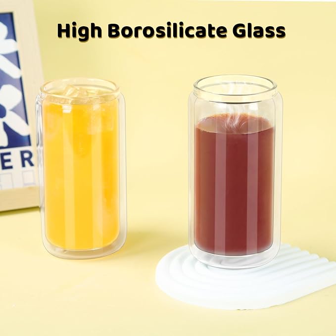 16 Oz Snow Globe Tumbler, 6 Pack Pre-Drilled Sublimation Glass Cup - Image 5
