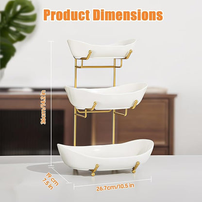 Ceramic Fruit Bowl for Kitchen Counter - Image 5