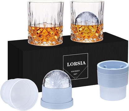 Whiskey Rocks Glass, Unique Gifts by LORSIA