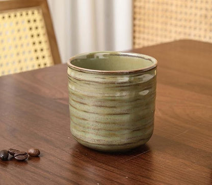Japanese retro ceramic teacups, coffee cups, and water cups, suitable by Unknown