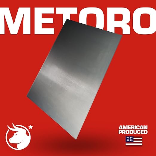 16-Gauge Mild CRS Steel Sheet - Formable, Weldable, Magnetic, Smooth Surface - Industrial-Grade Metal Plate for DIY Projects, Fabrication, and More. (2, .060 X 24 X 16)