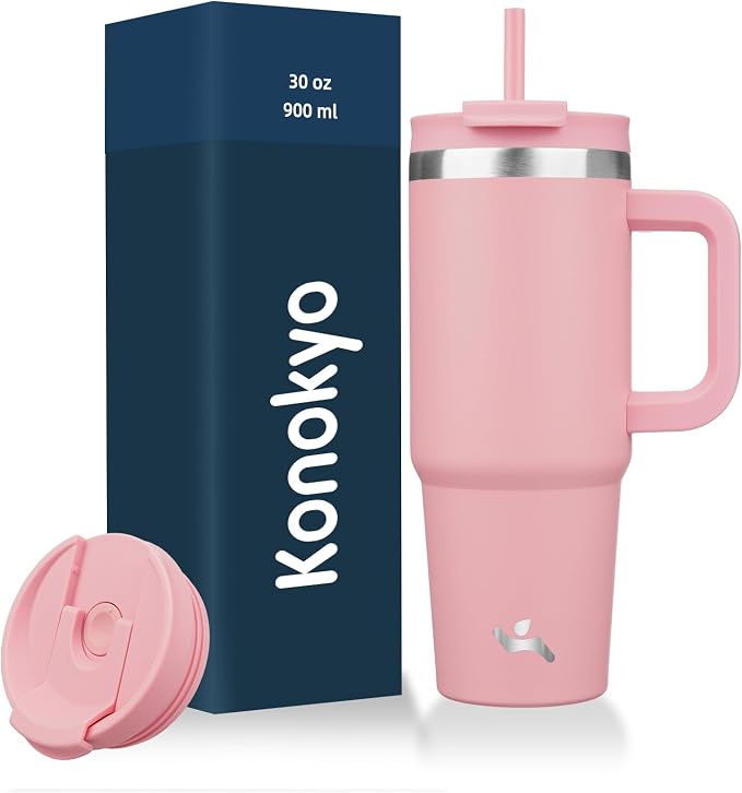 Konokyo 30 oz Insulated Tumbler Water Bottle by Konokyo