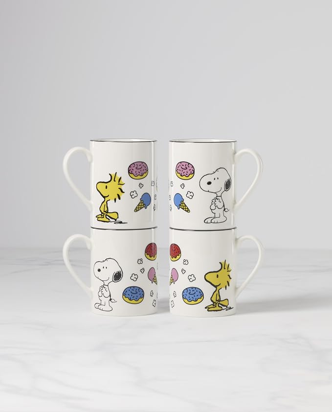 Lenox Chef Snoopy Porcelain Mug Set - Image 2