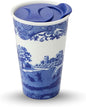 Spode Blue Italian 8oz Porcelain Travel Mug by Spode