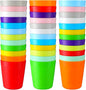 Eccliy 36 Pcs Kids Cups Bulk, 8 oz Plastic Toddler Drinking Cups Unbreakable by Eccliy