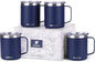 SUNWILL Travel Coffee Mugs Set of 4, Insulated Tumbler by SUNWILL