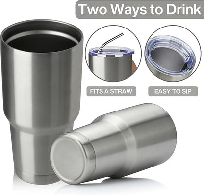 MEWAY 30oz Tumbler Double Wall Vacuum Insulated Travel Mug, Stainless Steel - Image 3