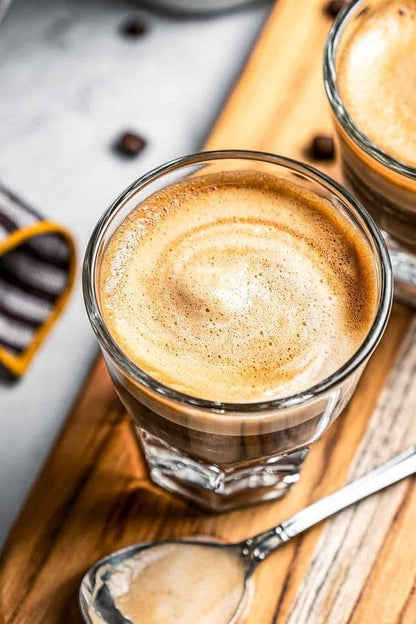 Necessia Premium Cortado Glasses 4.5oz – Set of 2, Heat-Treated Tempered Glass - Image 3