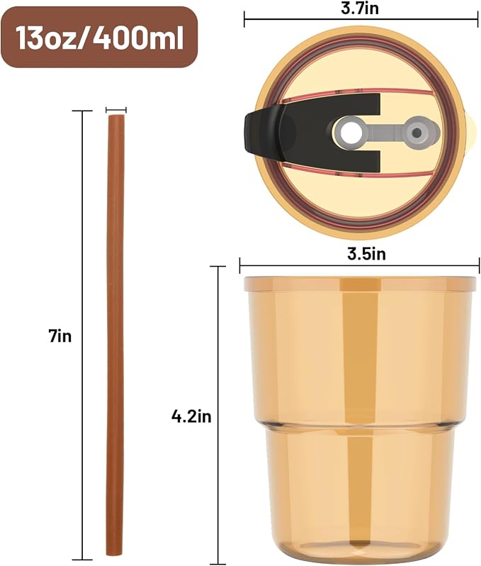 Luxfuel 13 oz Tumbler Water Glass Cups - Image 2
