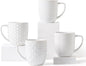 FOBENTA Ceramic Coffee Mugs Set of 4, 16 oz Coffee Cups by FOBENTA