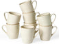 famiware Jupiter Coffee Mugs Set of 8, 13 oz Coffee Mug, Microwave and by Famiware