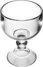 Restaurantware-Vetri 18 Ounce Schooner Beer Glasses, 6 Stemmed Shrimp Cocktail Glasses - No Lead, Dishwashable, Clear Glass Goblets, Suitable For Coronitas, Margaritas, Tequila, Or Whiskey Sour