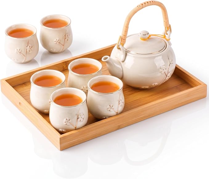 Layhit Japanese Asian Tea Set for Adults by ShungLan