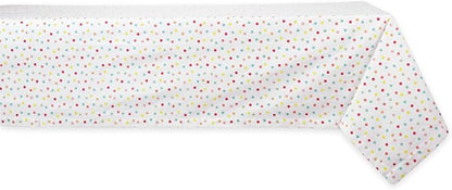 DII Polka Dot Party Print Tabletop Collection Reusable & Machine Washable by DII