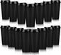 Domensi 15 Pack Reusable Plastic Coffee Cups by Domensi