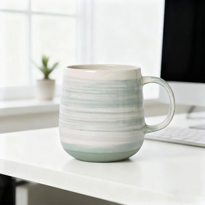 Coffee Mugs Set of 4, 12oz Stoneware Coffee Cups - Image 6
