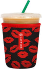Sok It JavaSok Iced Coffee & Cold Soda Insulated Neoprene Cup Sleeve (XOXO, Small: 16-20oz)