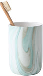 Green Marble Toothbrush Holder by BSDISP