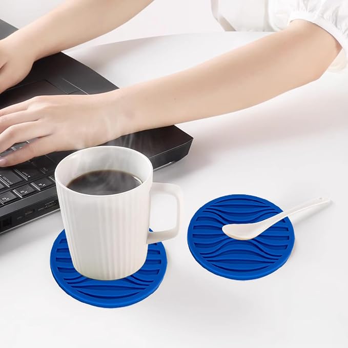Silicone Coaster Set of 6 Pieces - Image 6