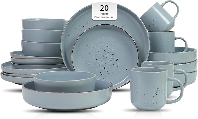 HomeVSS 20-Piece Dinnerware Set by HomeVSS