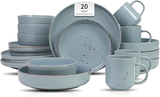 HomeVSS 20-Piece Dinnerware Set by HomeVSS