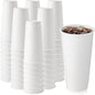 Mifoci 50 Pack 22 oz Disposable Paper Coffee Cups, Travel Cold Cups Bulk by Mifoci