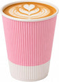 Restaurantware-12 Ounce Disposable Coffee Cups, 500 Ripple Wall Hot Cups by Restaurantware