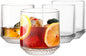 4pcs 11Oz Drinking Glasses Tumbler Set Great by QUEENSTONELEADFREE